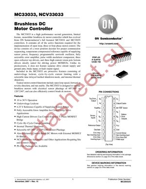 MC33033DWR2G datasheet  